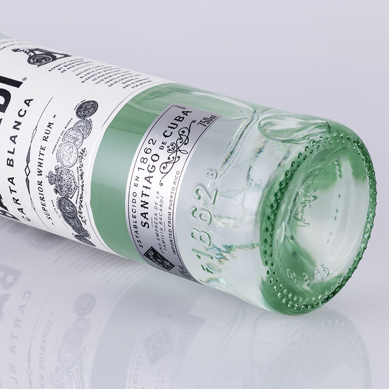 洋酒百加得白朗姆 750ml 进口bacardi white rum