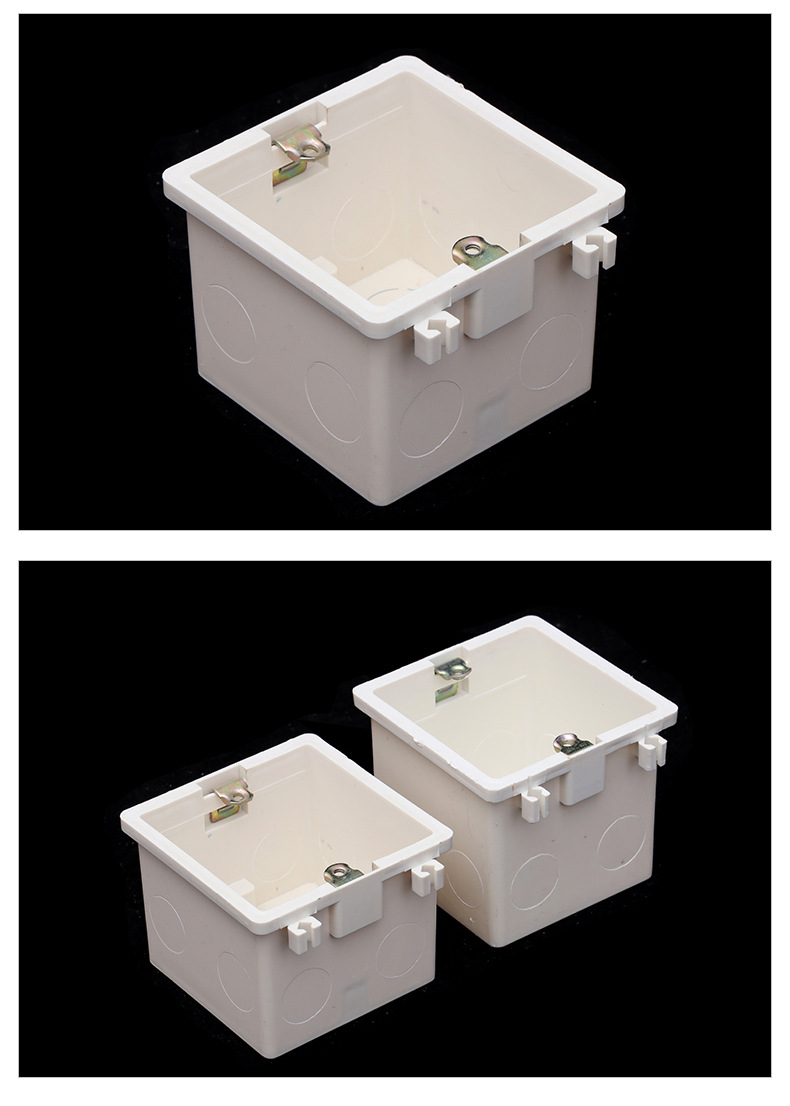 厂家供应50-12公分国标拼装盒系列地埋线暗盒电线安装接线盒