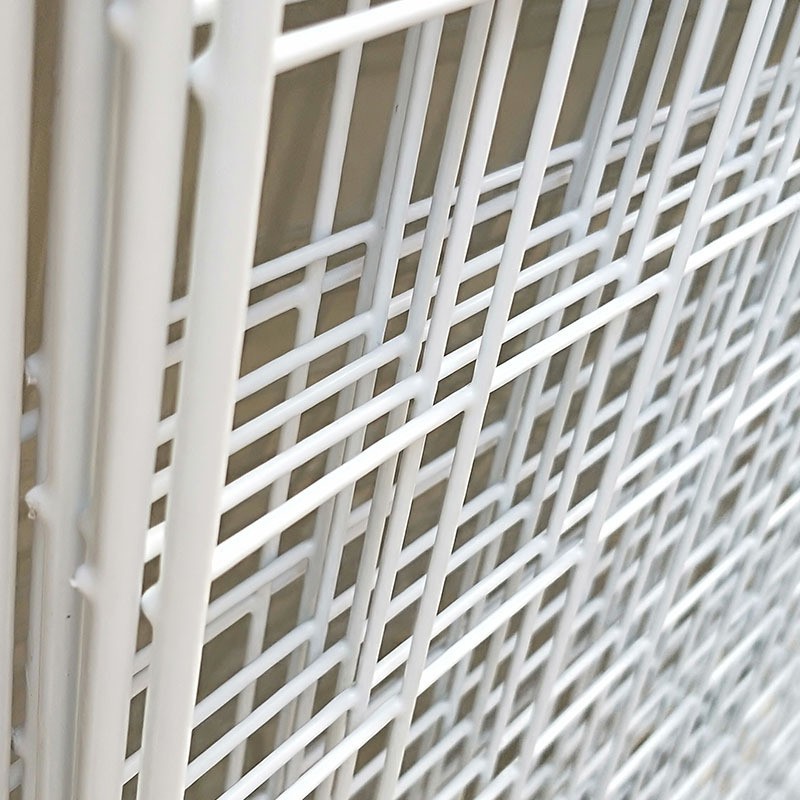 浸塑电焊网片白色网片货架网格展会挂网饰品挂网吊顶电焊网片碰网