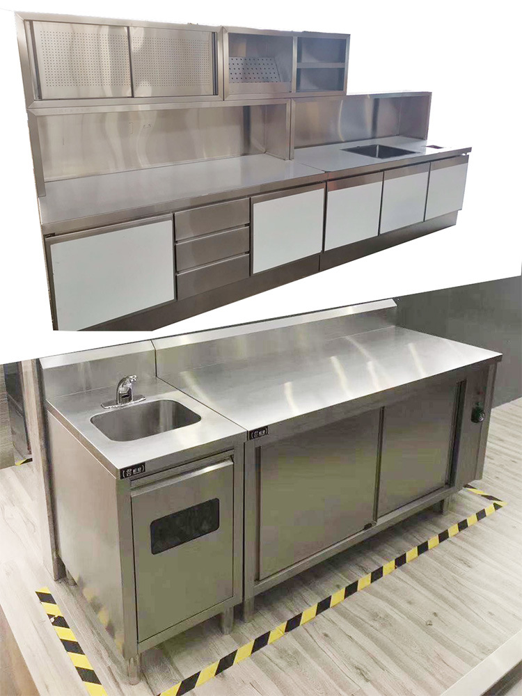 厂家订制不锈钢抽屉柜台,不锈钢三抽屉柜,不锈钢橱柜