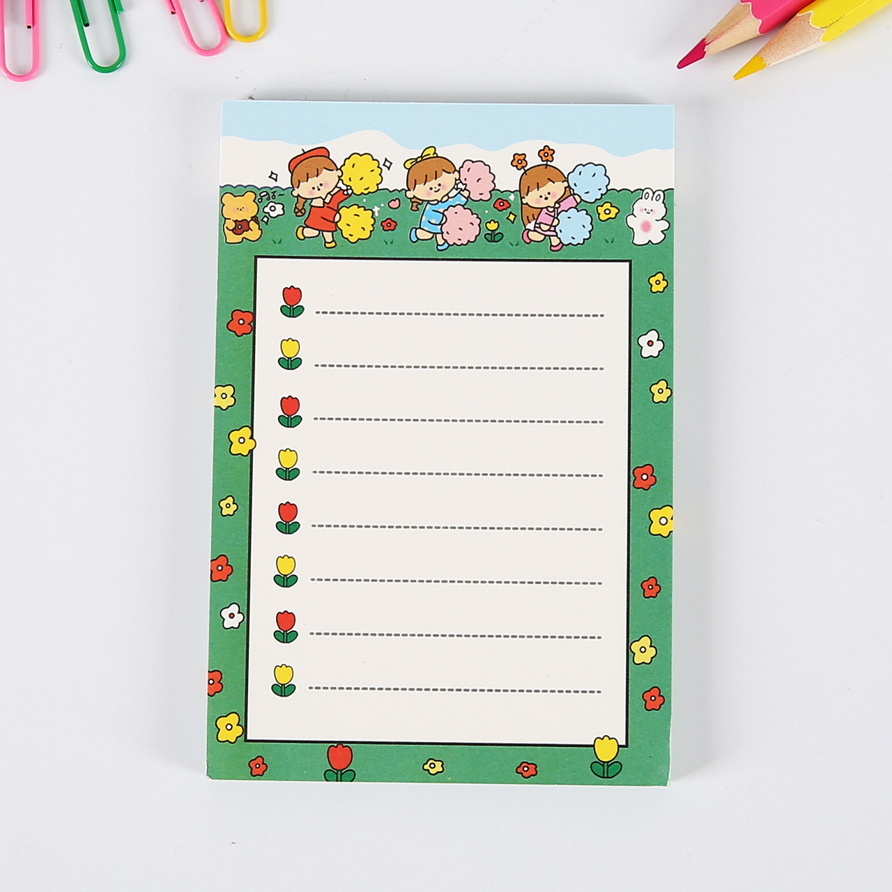 网红少女心便签本卡通便利纸无粘性留言记事本备忘录小本子定制