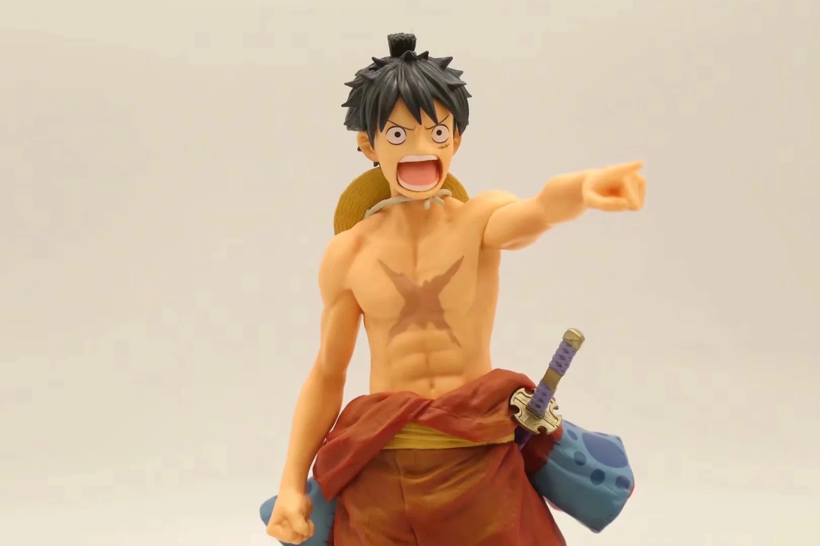 海贼 和之国 和服 路飞 站姿 bwfc2 造型盒装 手办摆件 动漫批发