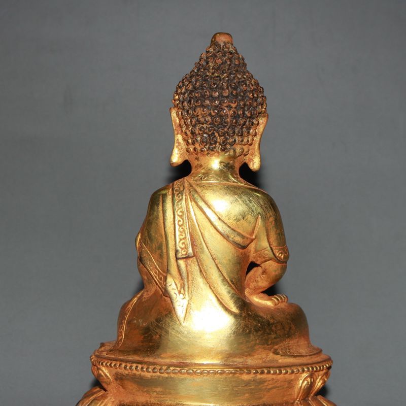 黄铜鎏金做旧佛像古董古玩收藏仿古做旧工艺品铜器摆件批发零售