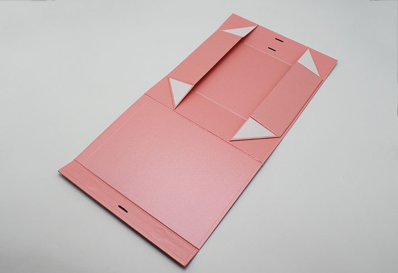 外贸折叠礼盒精美伴手礼翻盖纸盒丝带磁铁定制浙江义乌礼盒包装厂