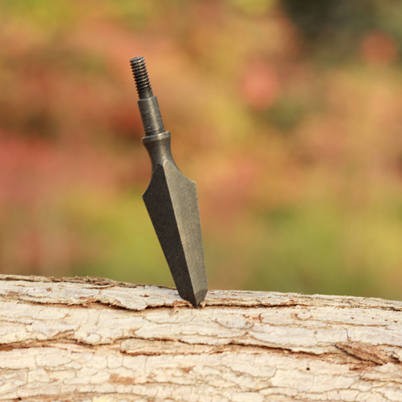 厂家现货批发混碳猎箭战斧箭头开刃户外射箭箭支复合反曲弓箭适用