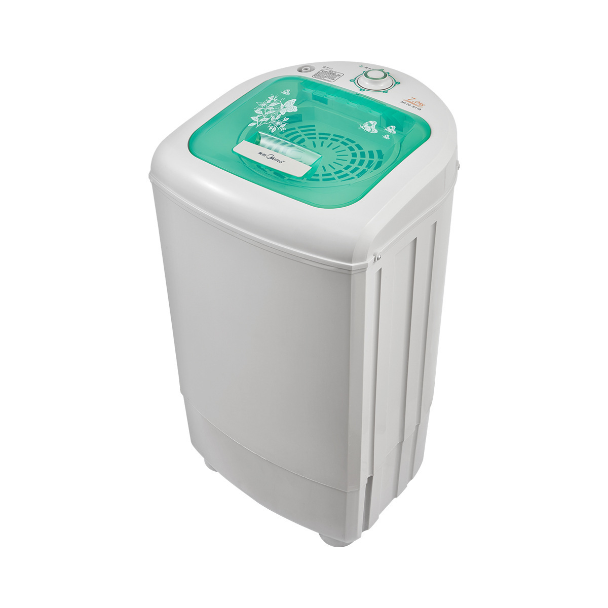 美的mt70-s118 7公斤甩干机家用脱水机单甩干桶单脱水(非洗衣机