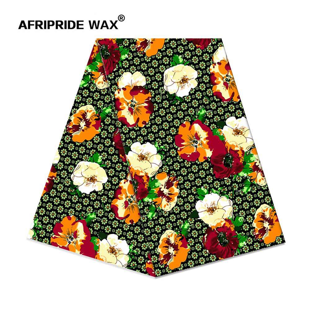 Foreign Trade African National Printing and Dyeing Cerecloth African Traditional Cotton Printing Fabric Afripride Wax