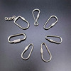 Manufactor Metal turnbuckle Line deduction rotate Nut Thread Jewelry hardware Key buckle
