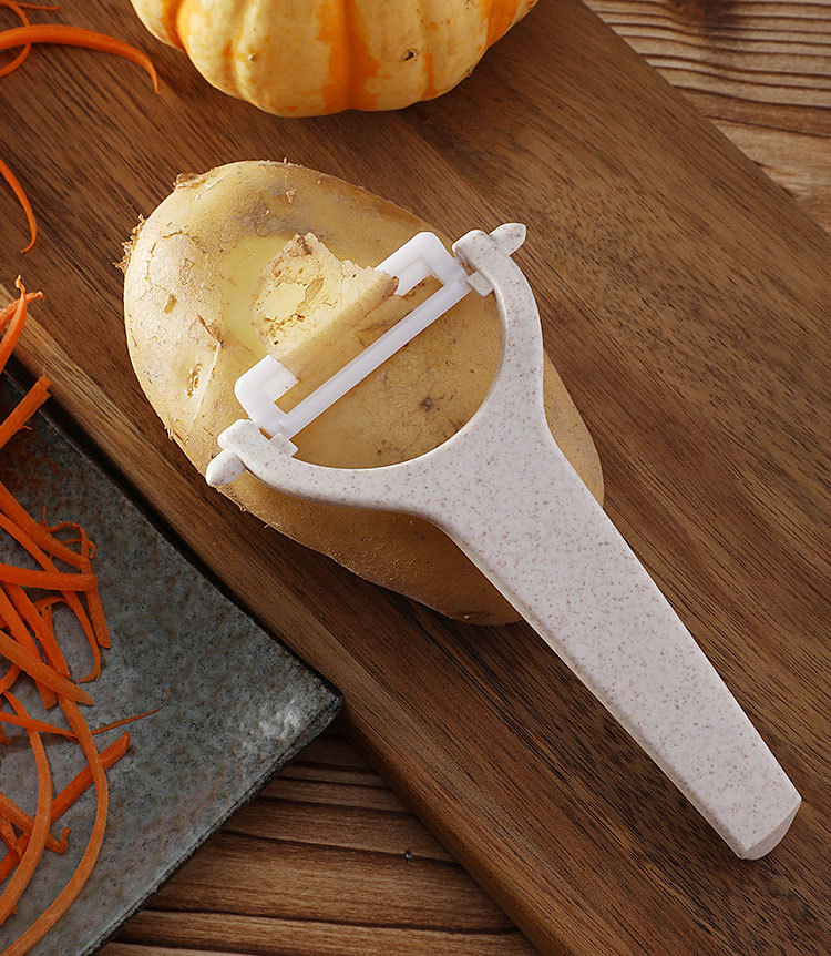 厂家直销陶瓷水果土豆削皮刀厨房多功能刨刀家用刮皮刀削皮器刨子