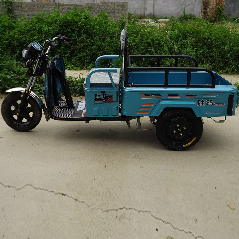 厂家直供电动三轮车 快递拉货车老年车 载货车 大功率爬坡王