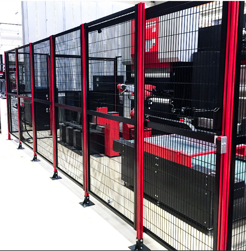 铝型材防护栏车间隔离围栏机器人安全防护栏可上门测量及安装