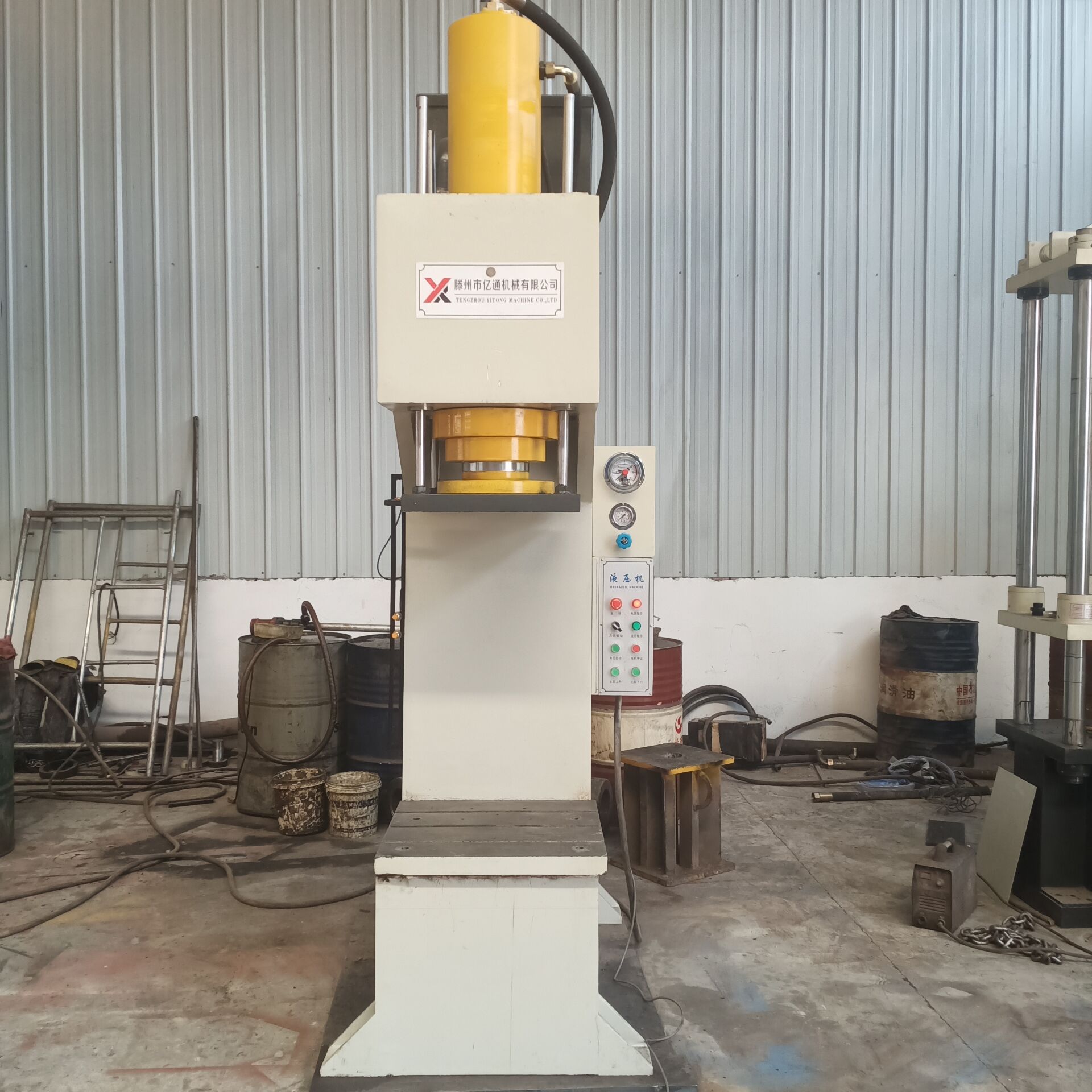 厂家供应100t轴承压装单臂液压机 上下可以同时压装100吨液压机