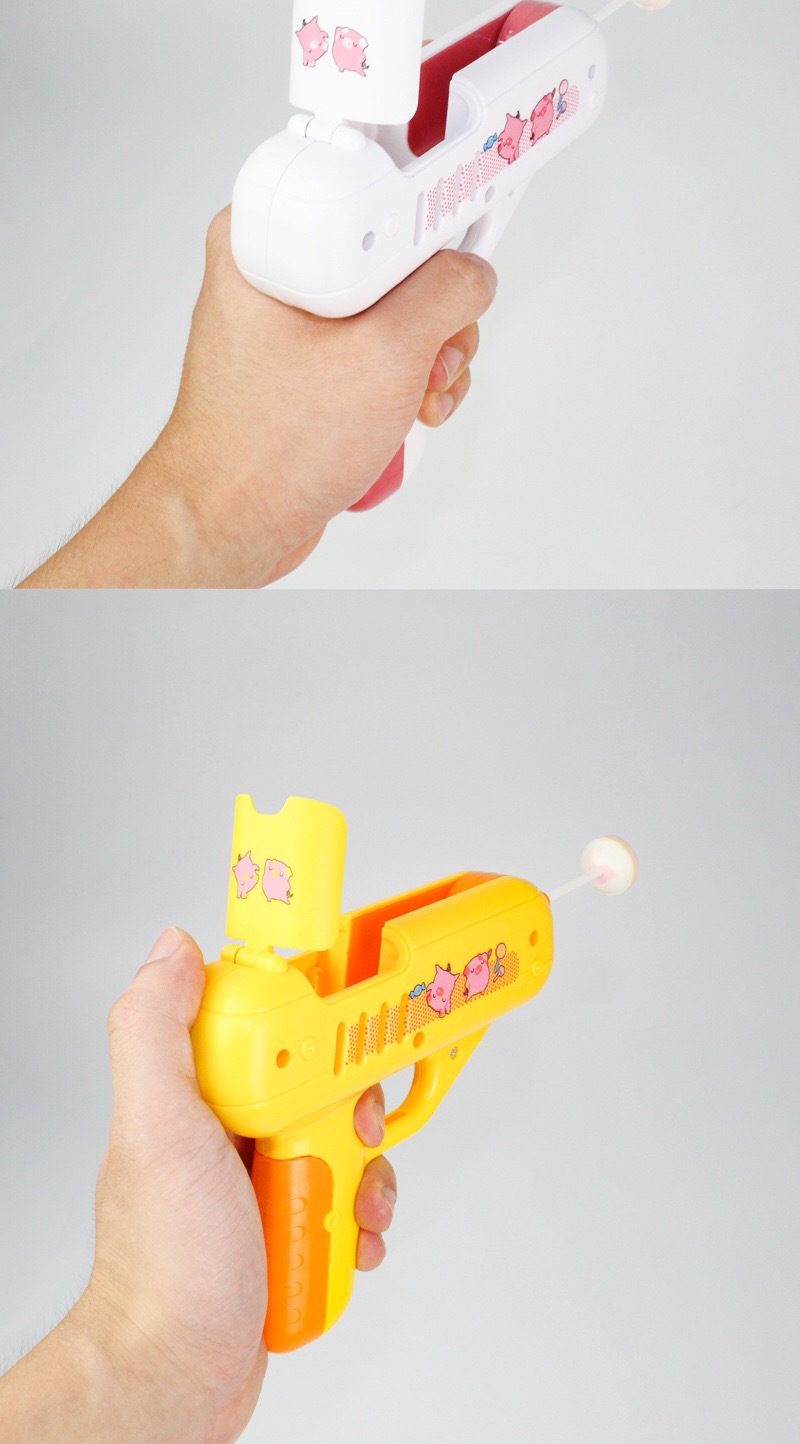 抖音同款棒棒糖玩具枪 电动声光儿童手枪玩具 网红爆款糖果枪批发