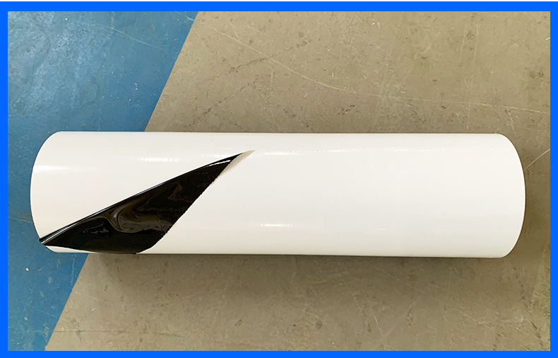 印刷黑白膜铝合金保护黑白膜定做 门窗电梯黑白不锈钢保护膜工厂