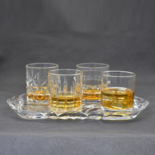 威士忌杯洋酒杯啤酒杯酒吧烈酒杯家用玻璃水杯创意欧式玻璃酒具