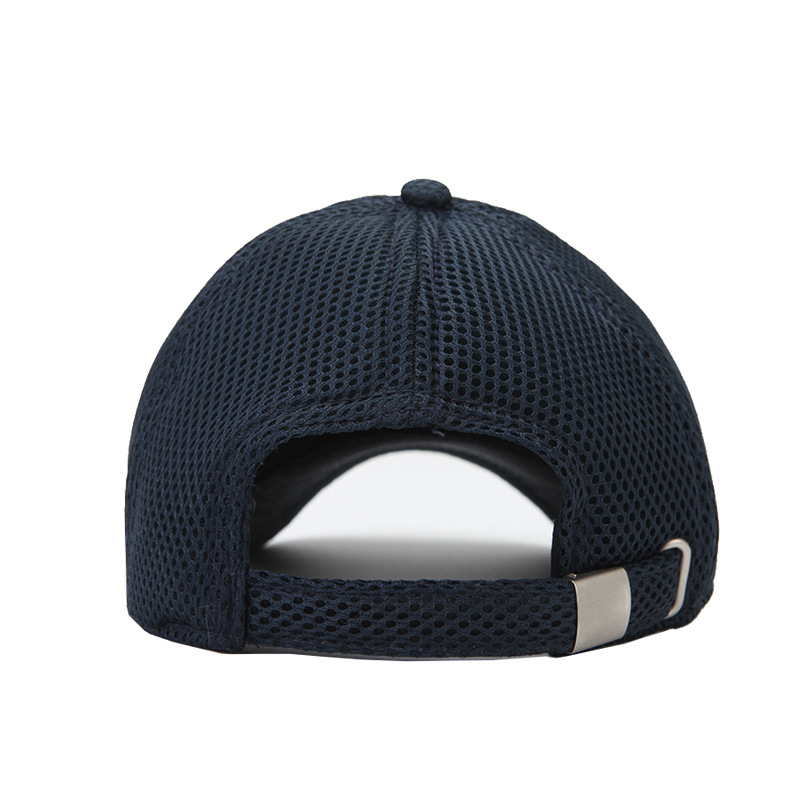 Baseball Cap Mesh Cap Custom Logo High-End Outdoor Hat Custom Honeycomb Three-Dimensional Mesh Sun Hat Custom Embroidery