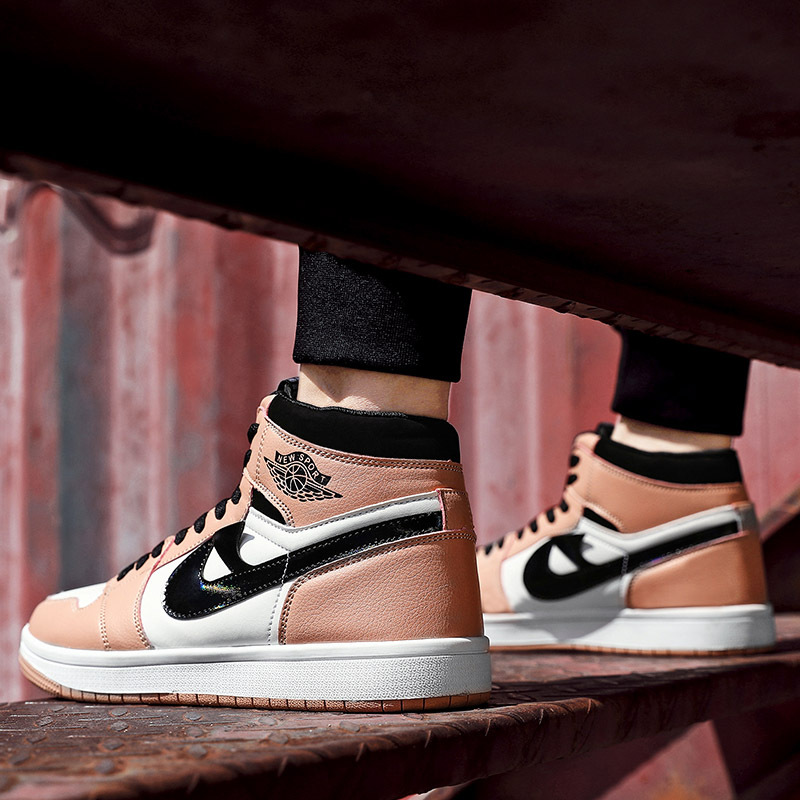 2021新款aj男鞋高帮空军一号花宝兰莆田情侣女板鞋潮流运动篮球鞋