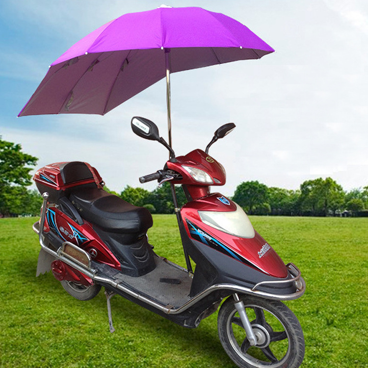 批发电动车遮阳伞定制电动车用雨蓬雨伞遮阳伞电瓶车挡雨防晒伞