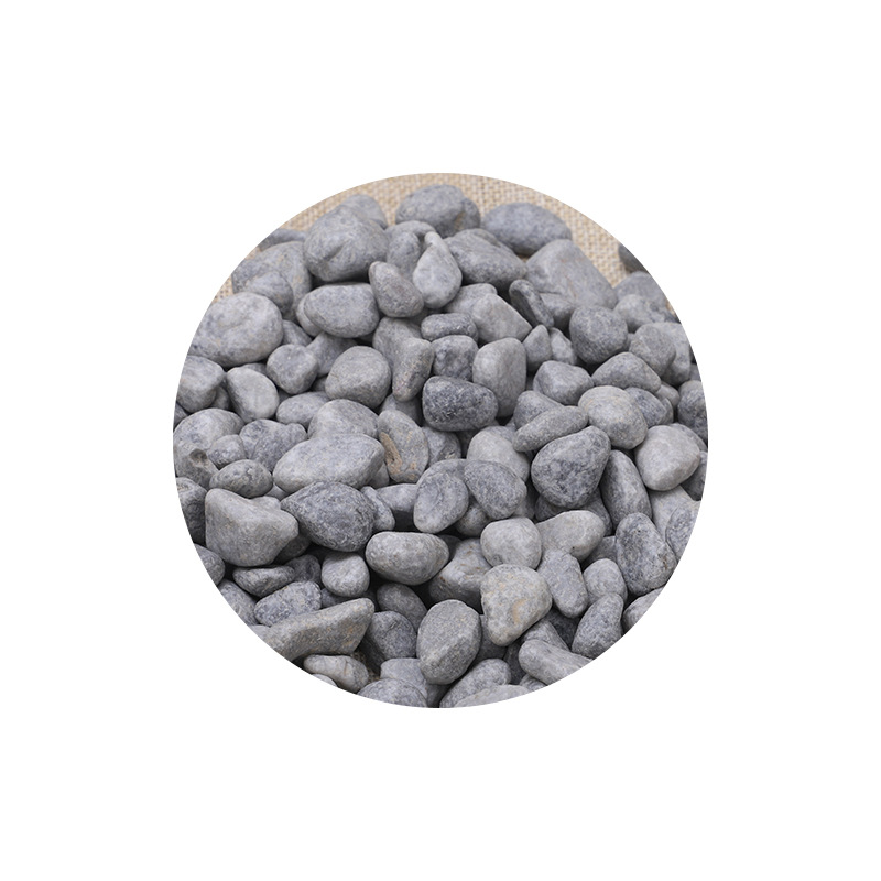 黑色砾石 园林造景水磨石水洗石 工程铺路机制小碎石头洗米石子