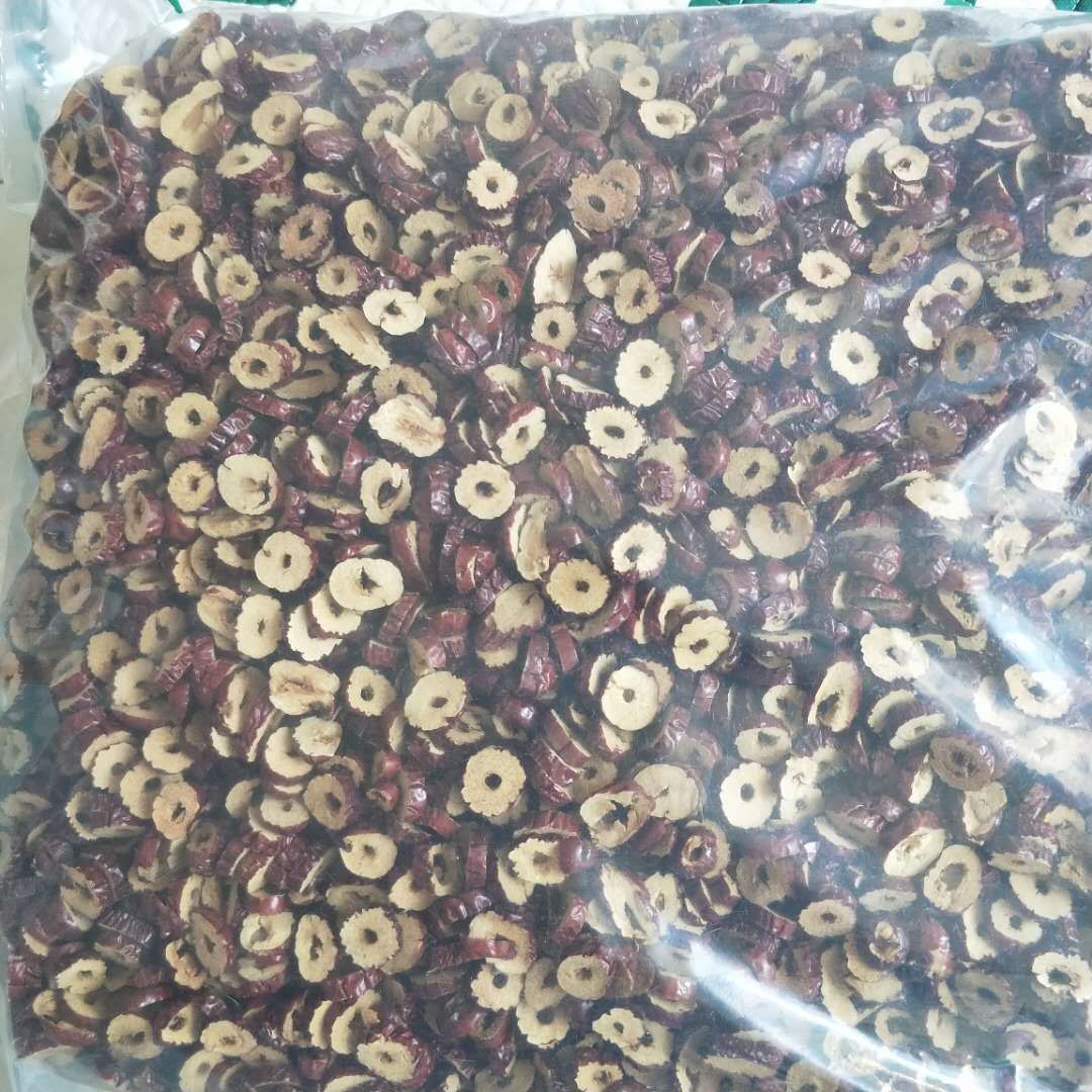 常年供应新疆小红枣片 枣圈 枣干原料级适用于花茶 药材辅料