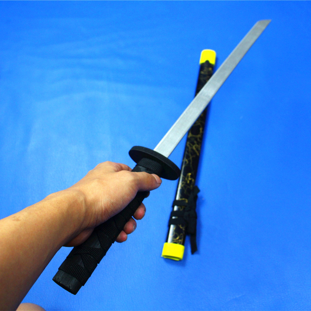 儿童宝剑小孩礼物儿童玩具木刀刀剑玩具木制鞘塑料玩具刀仿真