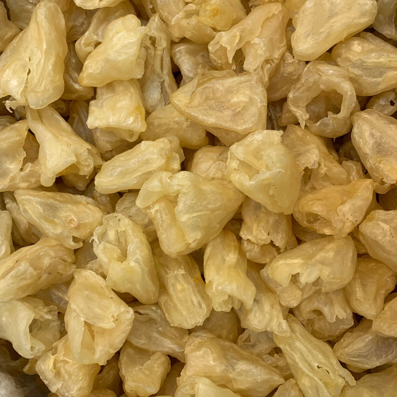 【惠尔本】印尼石鳖鱼胶45头海味干货石斑鱼胶花胶500克