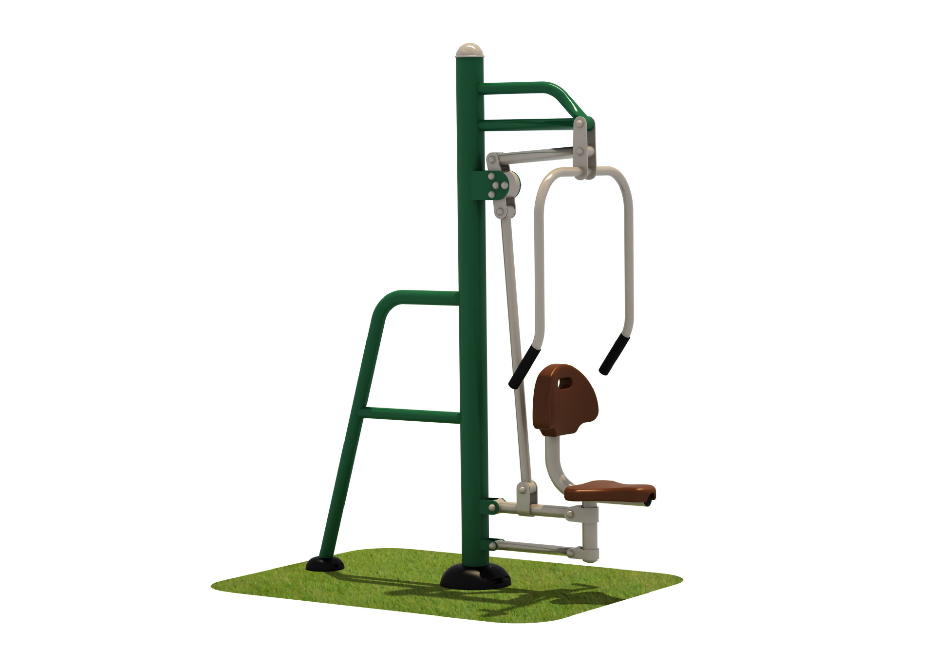 yps 6055 单人坐推训练器