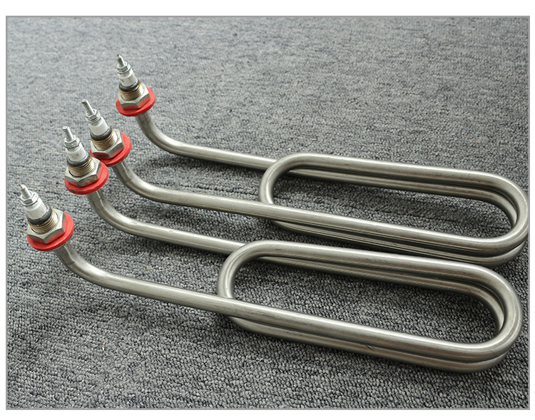 煮面桶蒸饭机保温汤池双u型电加热管棒发热管220v/380v/3kw电热管