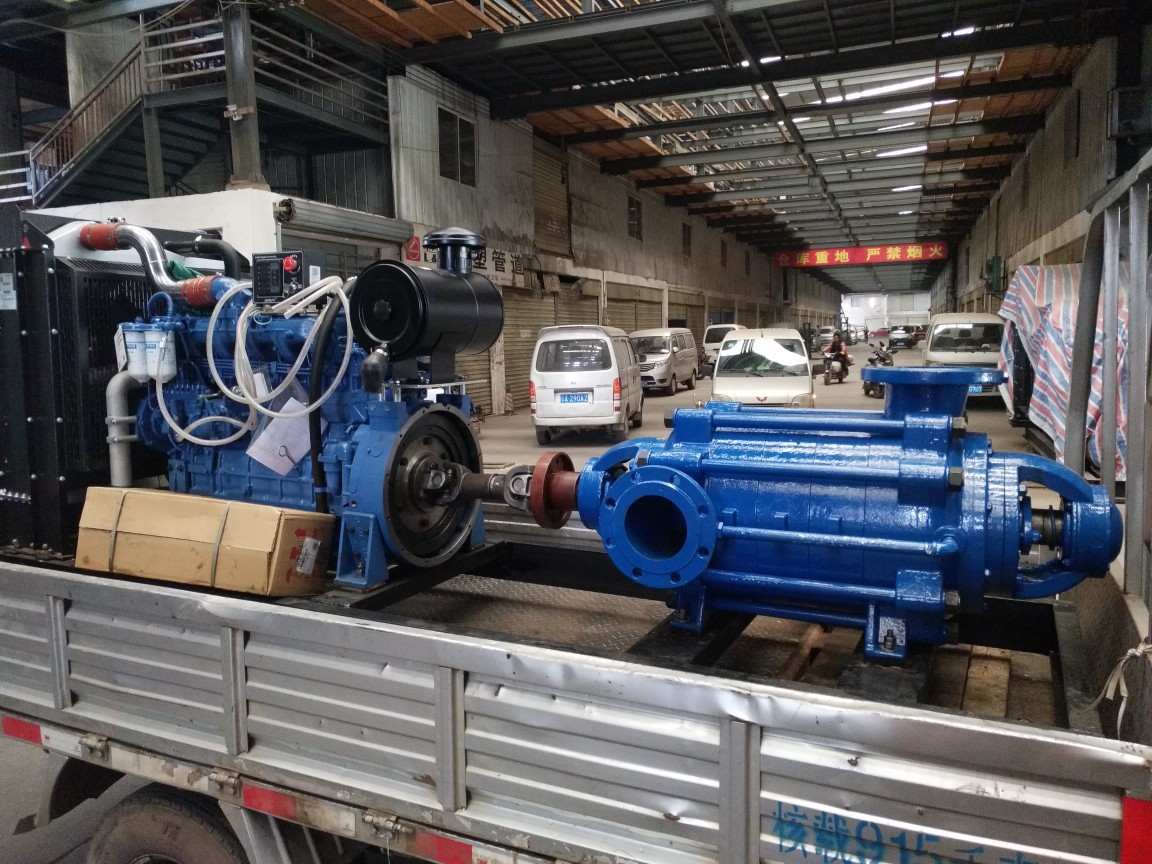 云南昆明广西玉柴yc6b155l配d155-30x4水泵机组