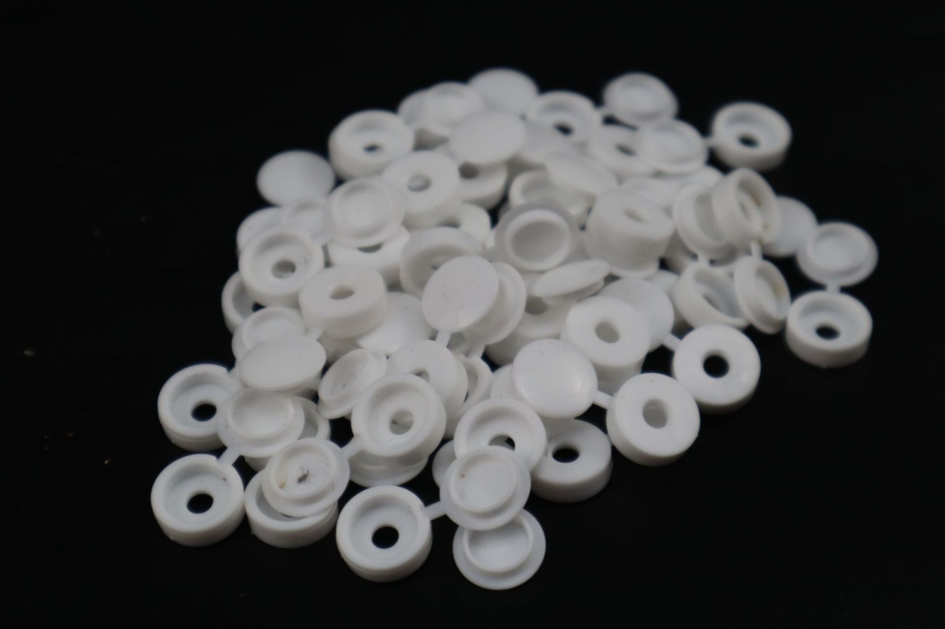 装饰帽螺丝盖 自攻钉螺丝帽 连体帽遮丑盖帽 家具衣柜塑料盖帽