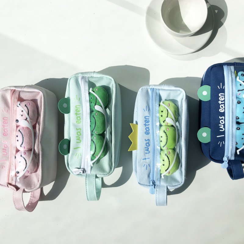 可爱笔袋大容量小学生少女心盐系铅笔袋网红款高颜值ins潮文具盒