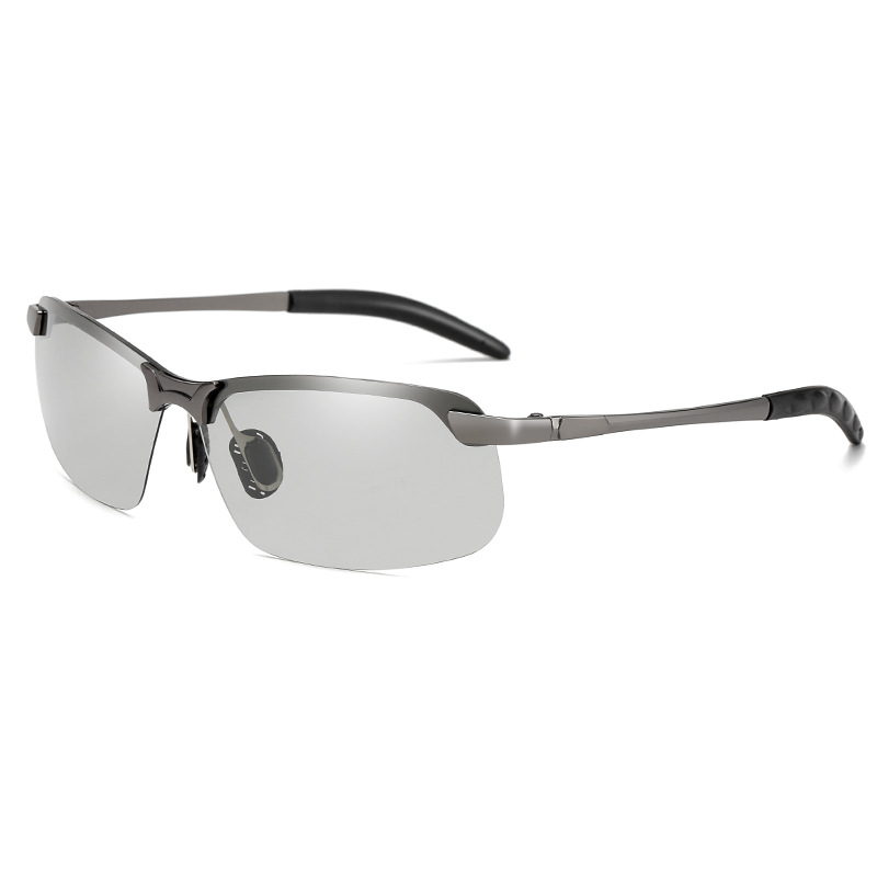智能变色偏光太阳眼镜男夜视日夜两用司机驾驶墨镜钓鱼看漂镜德国