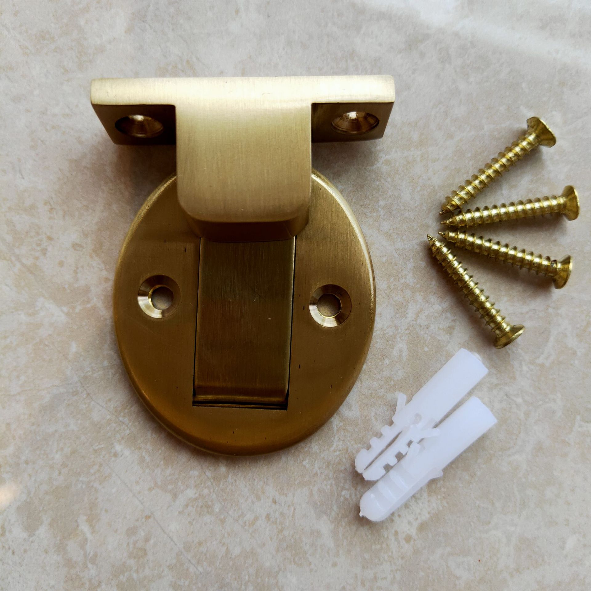 欧式全铜古铜门吸墙吸地吸美式田园别墅门吸全实芯铜墙吸黑咖啡