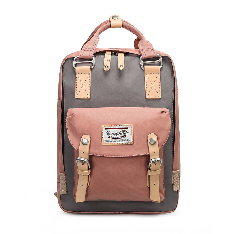 Doughnut Backpack Female Preppy Style the Campus of Middle School Backpack Travel Bag Student Schoolbag