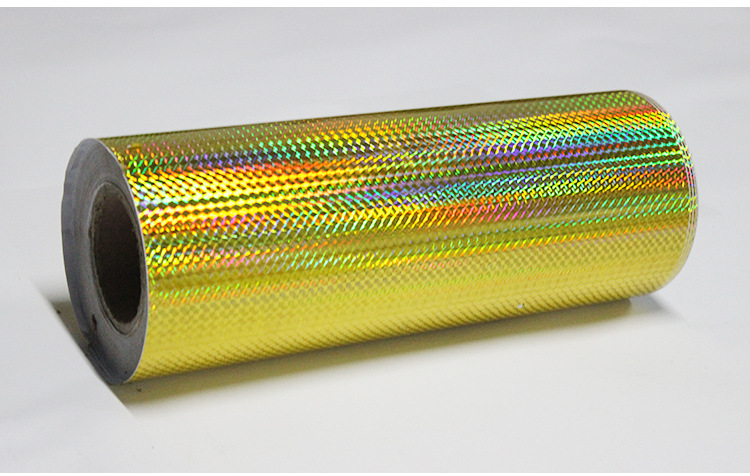 厂家直销金方格镭射不干胶材料卷筒不干胶标签各类镭射不干胶材料