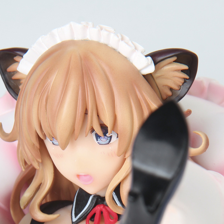 xinhao 美少女 特质猫柳茉茉百百モモ 猫耳 猫柳桃二次元手办模型