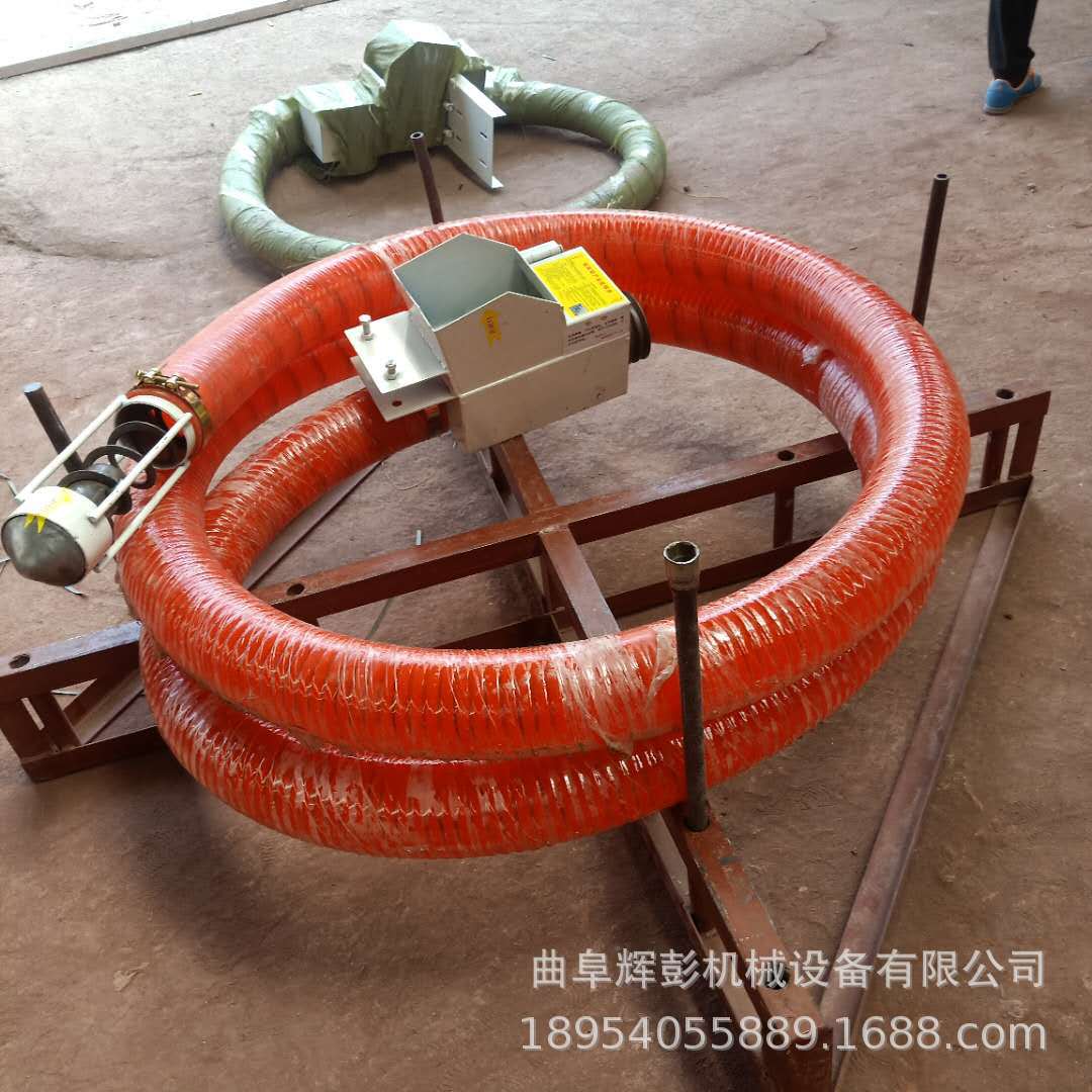 5寸3米沙场干沙吸沙机 自动抽沙到车上 软管 螺旋叶片输送机