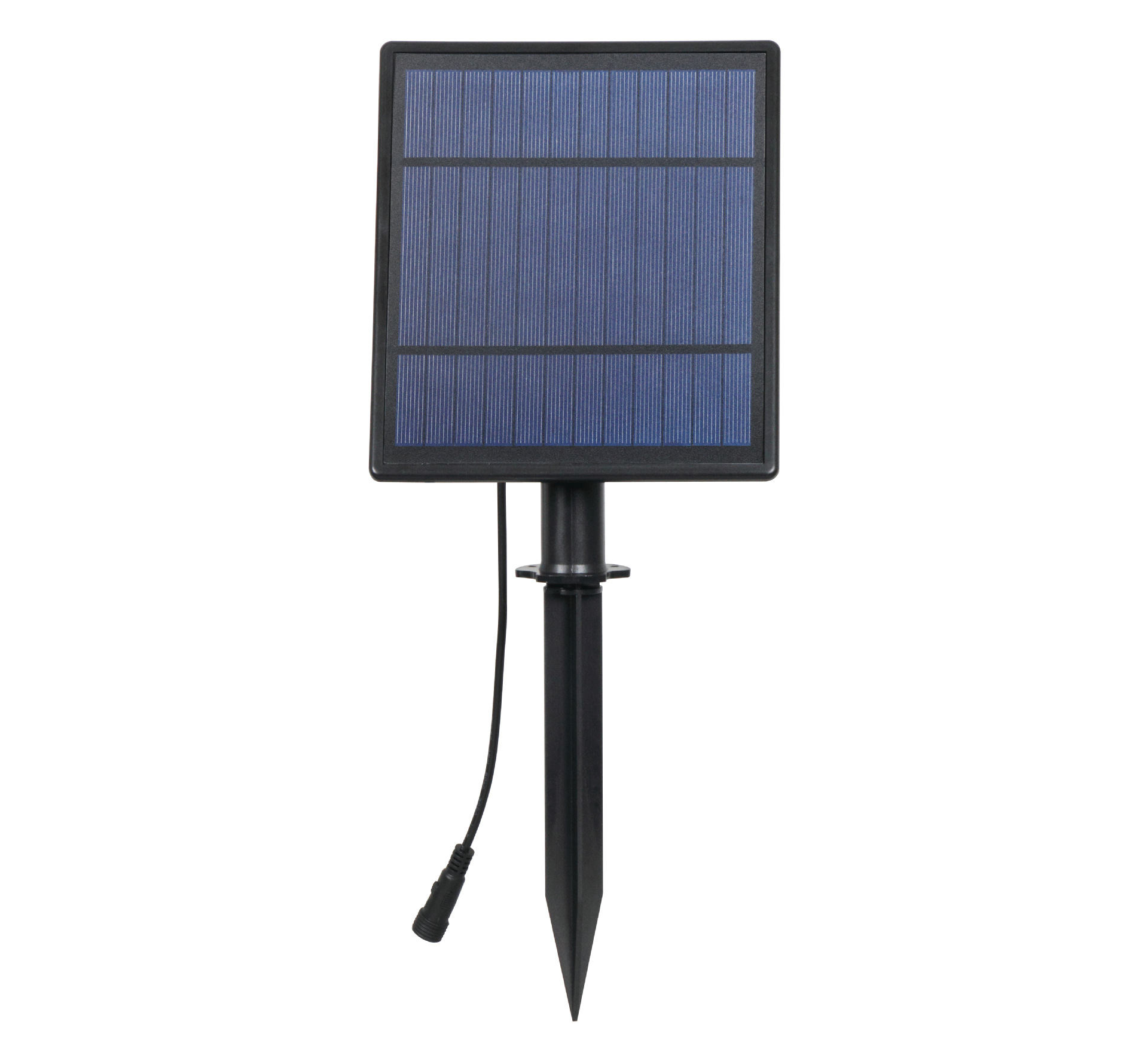 灯具使用6v4w太阳能板带地插led防水灯串太阳能板批发