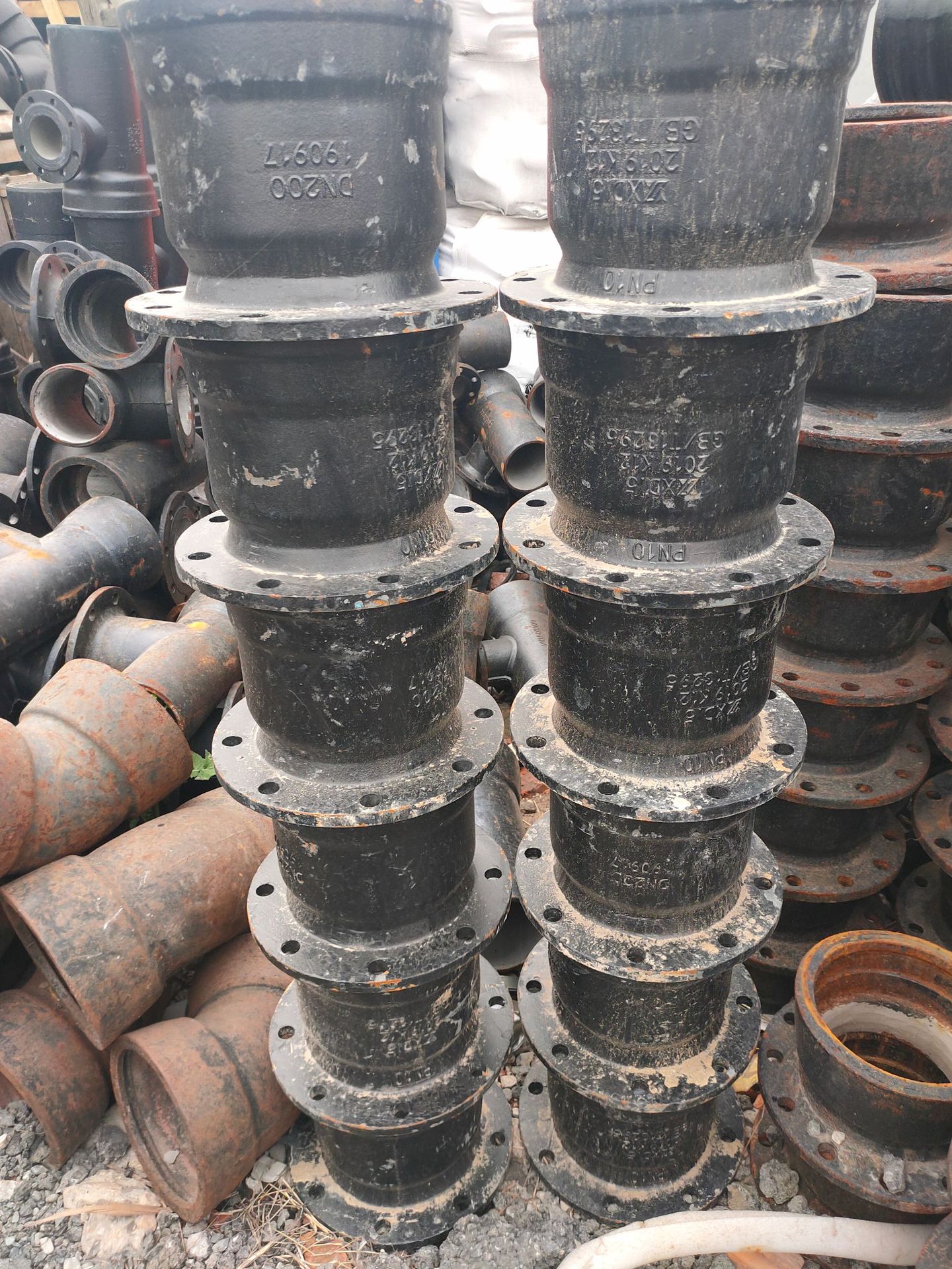 球墨铸铁管及配件 市政排污管 柔性铸铁管dn100-1200全国配送