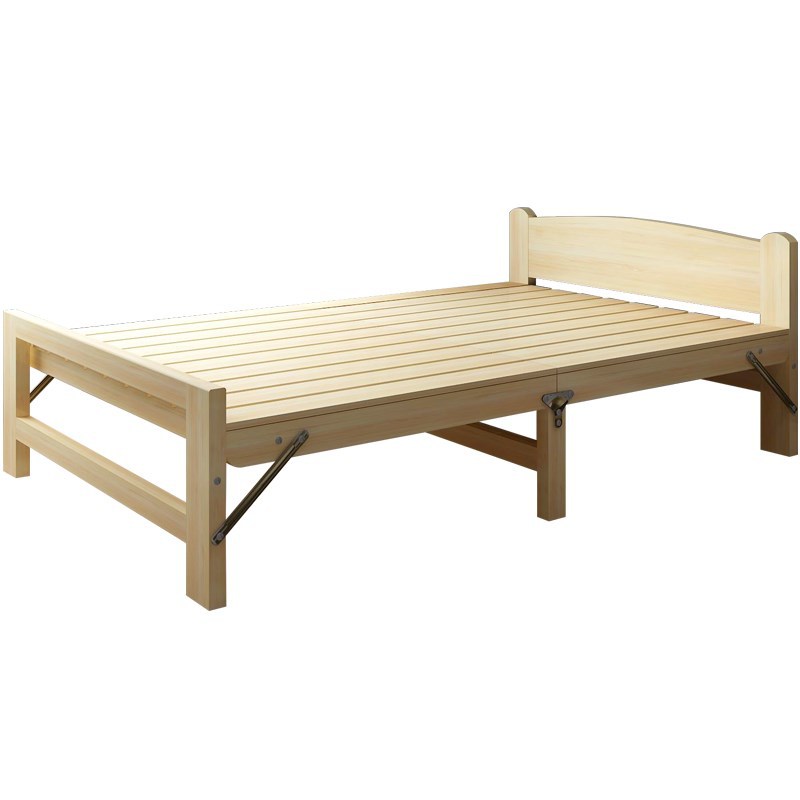 90厘米实木床0.9米90公分1.35米成人床小户型1.2米1.5米单人床