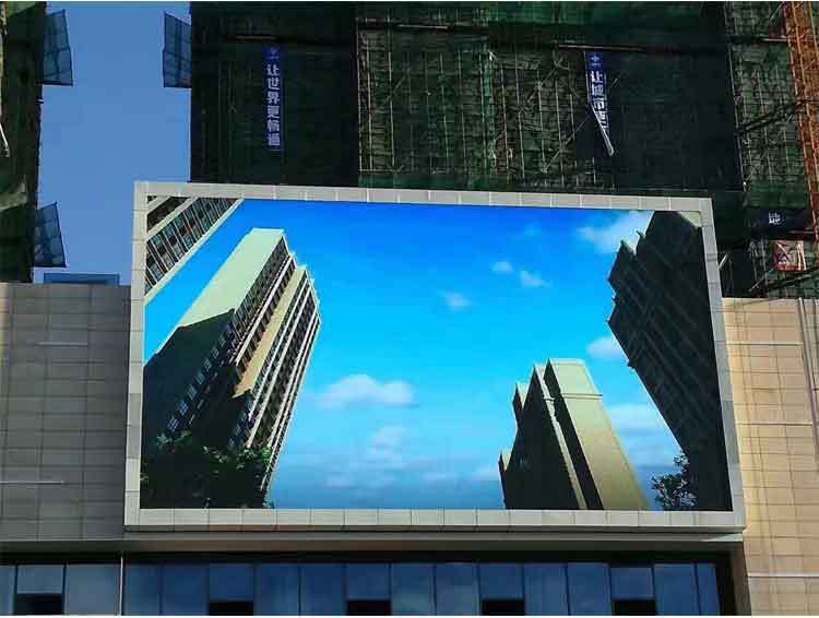 led显示屏广告屏 户外p5表贴单元板led电子屏 全彩led显示屏模组