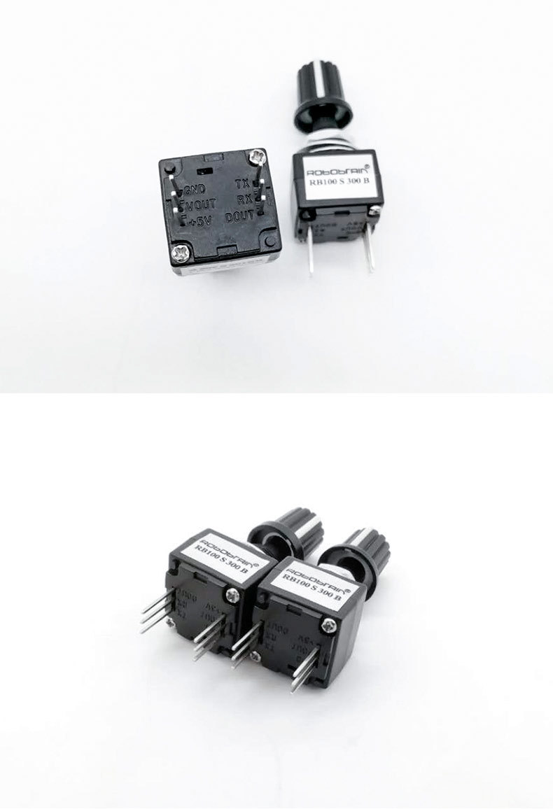 la霍尔电位器 5v阻尼旋钮 模拟0-5v限位卡位 arduino采集调速低价