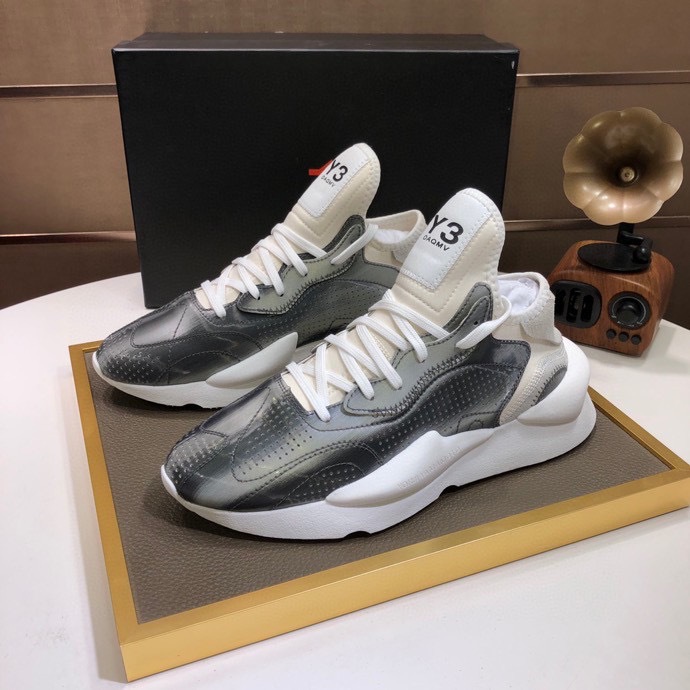 y3黑武士鞋广州真皮男鞋高端潮流休闲运动板鞋男女同款情侣鞋子