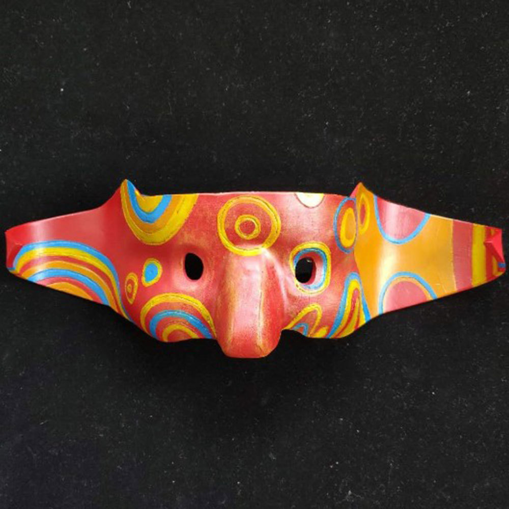 新警察故事面具吴彦祖面罩假面舞会派对脸谱阿祖影视道具炫酷眼罩