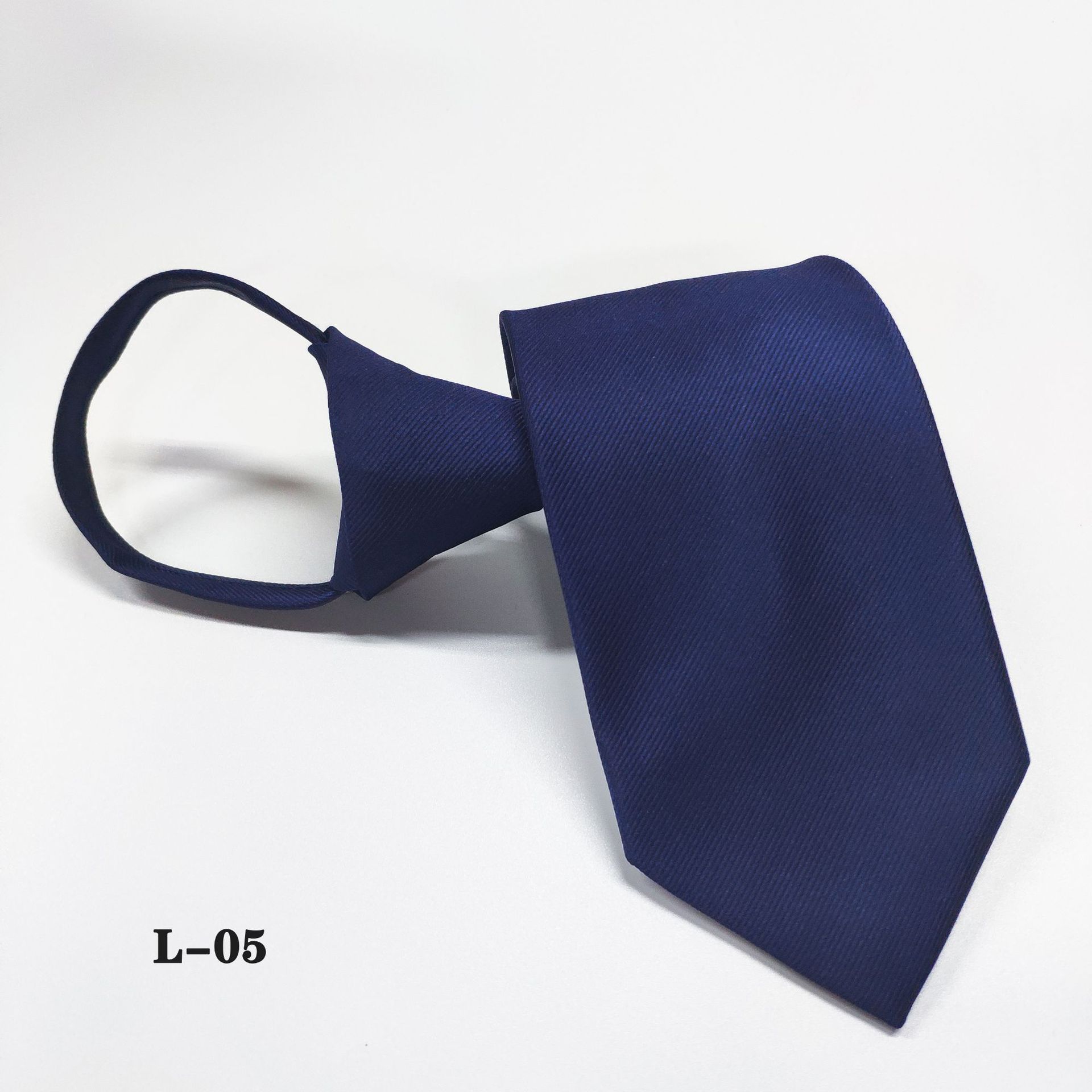 1200针8公分男士商务拉力得领带 商务行政拉链领带 厂家直销