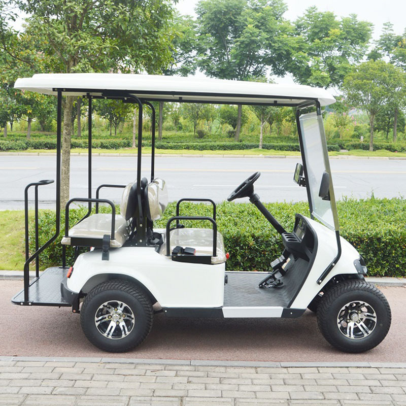 鑫威电动四轮观光车高尔夫球场专用代步车电动4座高尔夫球车
