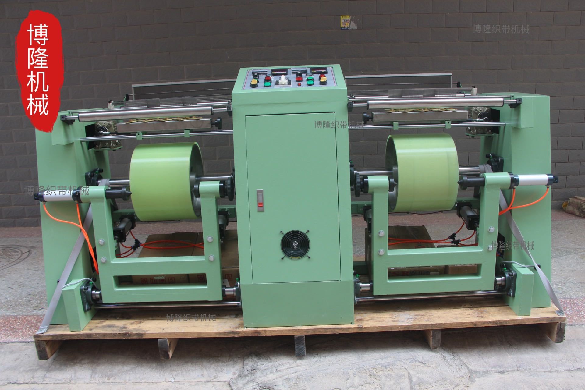 全新双头气动拉纱机高效节能拉排机经纱机织带机辅机设备直销