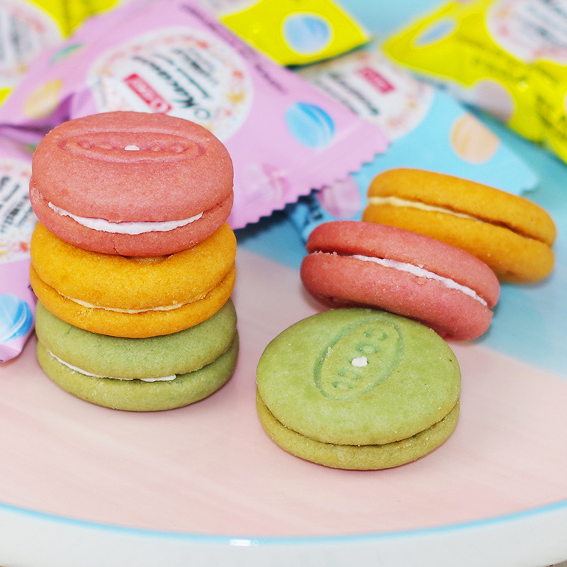 菲律宾coco马卡龙夹心饼干儿童点心独立包装休闲零食376g