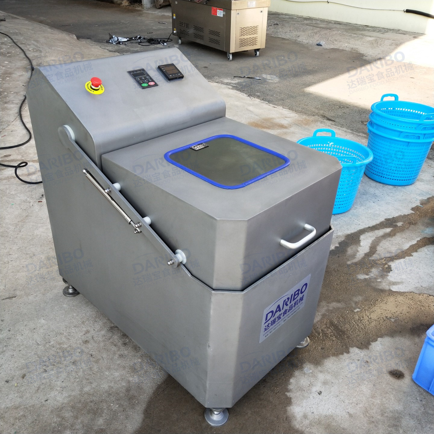 l工厂用食品甩干机 商用蔬菜沙拉生菜脱水机 全自动离心脱水机