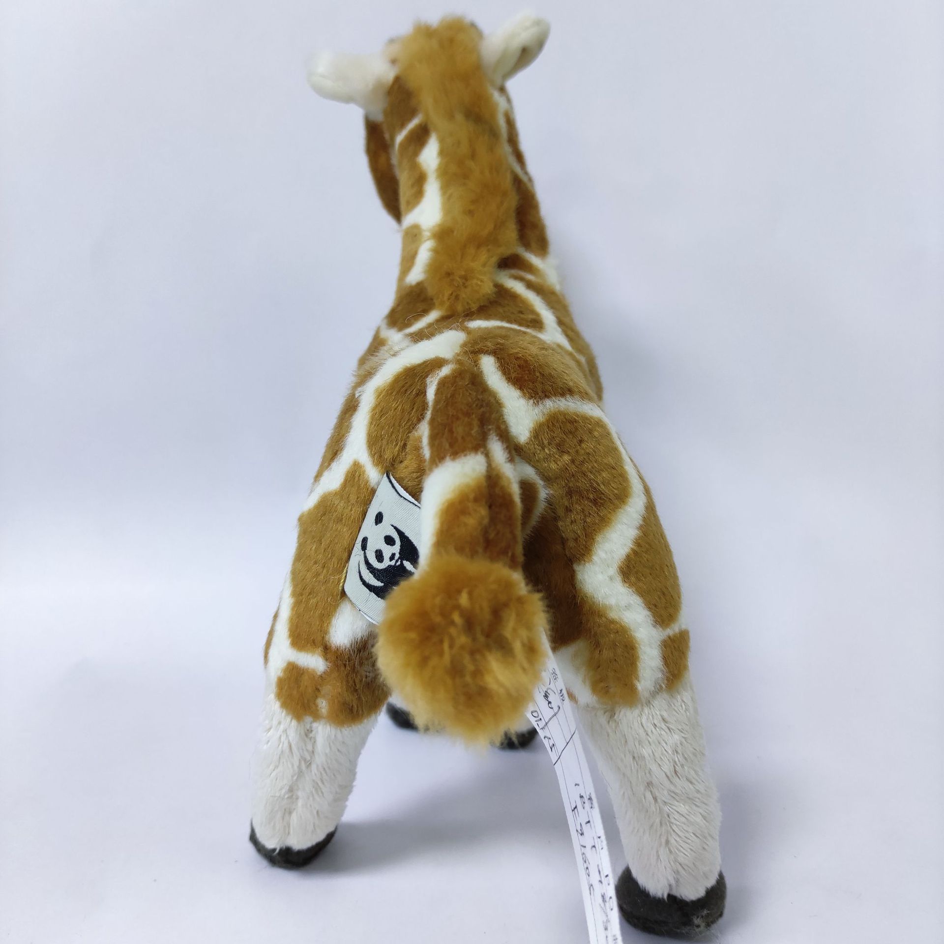 仿真草原动物站姿长颈鹿花斑毛绒公仔 鹿毛绒玩具小孩子礼物定制